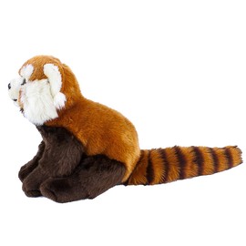 Teddys Rothenburg Uni-Toys Cuddly Toy Red Panda Sitting Brown/White 20 cm (with Tail 37 cm) Plush Panda