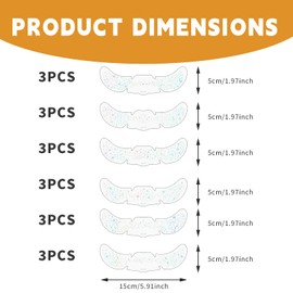 Glitter Freckles Face Tattoo