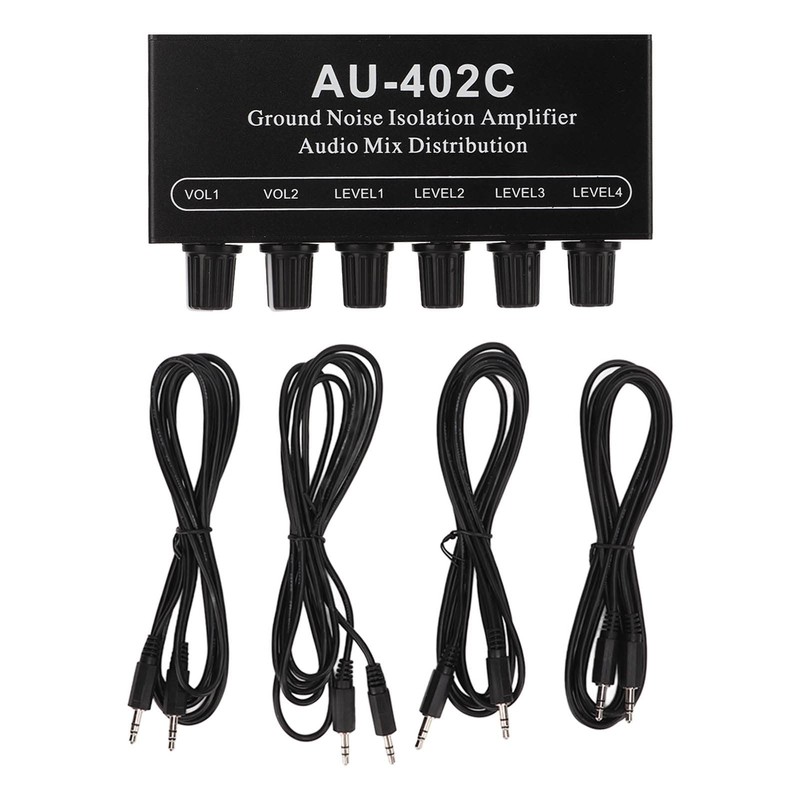 Dual Channel Audio Splitter, BA3121 Chip Isolation Scheme, 2X Gain