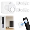 ZHTLTHZ 5 Packs Magnetic Holder Remote Control Holder Wall Universal