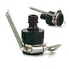 Washing machine hose connection faucet connector safety band spring Black adapter spring included 6ea