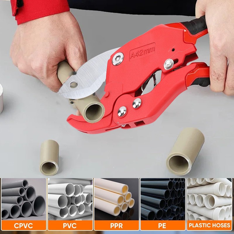 Generic PVC Pipe Cutter, Ratchet PVC Pipe Cutter Tool with