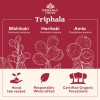 Organic India Triphala Herbal Supplement 180 Count Gentle Laxative For