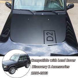 Car Hood Decoration Sticker Compatible with Land Rover Discovery 2 1998-2003,Front Hood Engine Panel Decal,PVC Bonnet Decal Exterior Accessories (B)