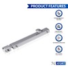 XFORT® 4 Inch Polished Chrome Surface Bolt, Heavy Duty Internal