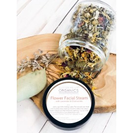 Butter Me Up Organics Calming Healing Facial Steam / Herbal Face Steam / Facial / Organic Face