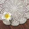 14 Inch Round 100% Cotton HANDMADE Crochet Lace Doilies Placemat