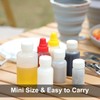 Lafuntar Mini Camping Seasoning Bottle Set, Plastic Empty Camping Spice