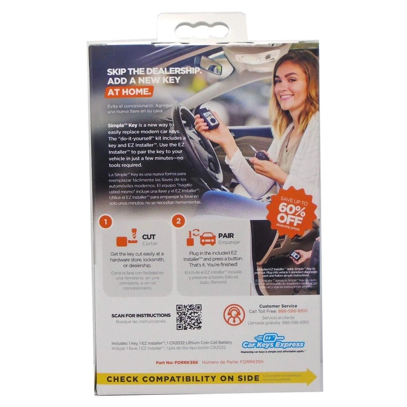Car Keys Express Simple Key, Key Fob and Key Programmer