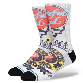 Stance GRATE VINTAGE WHITE Socks (01785), L, VINTAGE WHITE (01785)