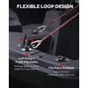 Benlari UTV Tie Down Anchors 1-7/16" Flexible Loop Lock and