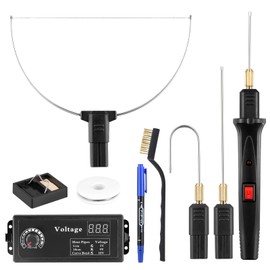 4 in 1 Hot Wire Foam Cutter Set, Electric Styrofoam Cutting Tool with Digital Voltage Controller, Polystyrene Cutting Tool with Temperature Control, for Foam Cutting, Detail Handling