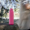 Quokka Solid Raspberry Pink Thermal Bottle Made of Stainless Steel