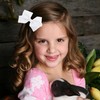 3 Inch Grosgrain Bow for Little Girls- Set of 2