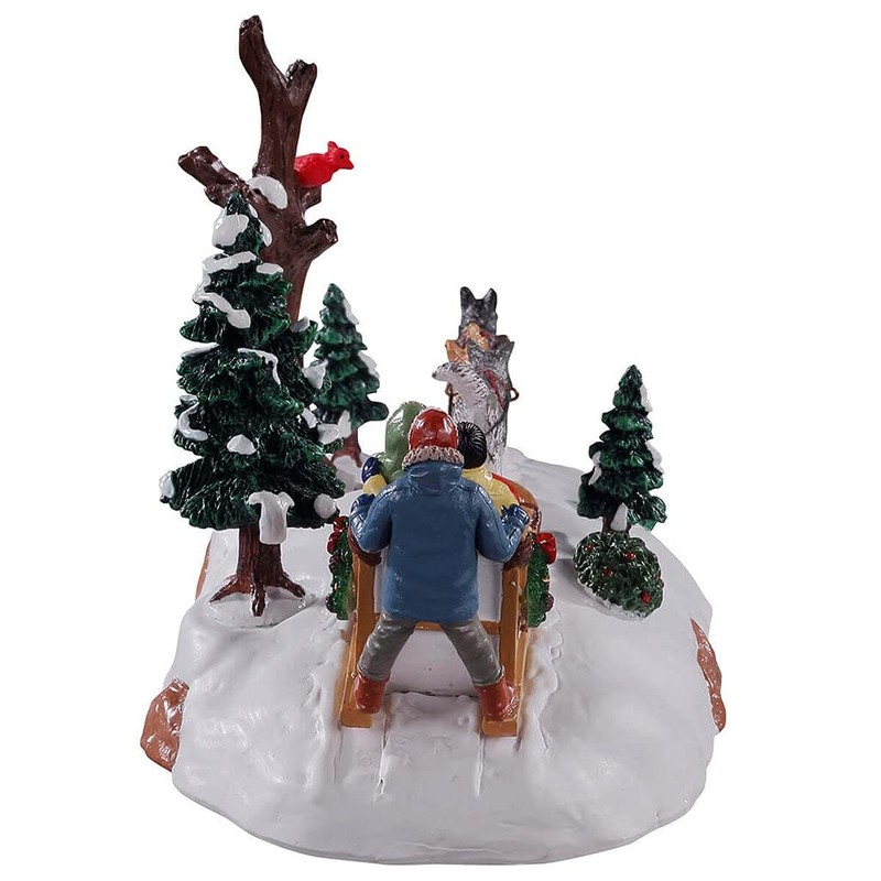 Lemax Dog Sledding Afternoon #13557