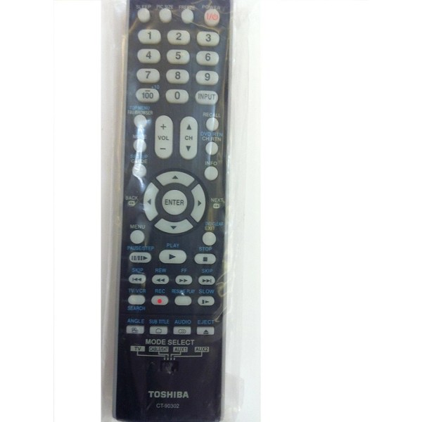 Toshiba New Original Toshiba LCD HDTV Remote Control CT-90302 CT90302