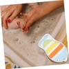 Vaguelly 3pcs Newborn Shower Towel Adorable Bath Scrubbers Bathing Balls