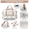 Travel Duffel Bags for Women, Carry-on Overnight Weekender Bag with
