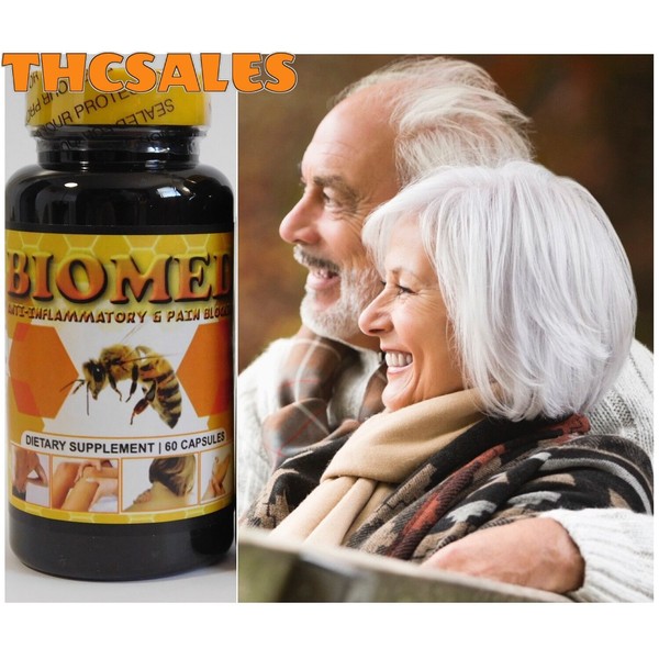 Biomed Muscle Therapy Relief Anti-Inflammatory Pain Blocking Bee Extract Pills