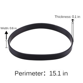 3031120 Replacement Vacuum Cleaner Belt for Bissell Styles 7 9 10 12 14 16(3PCS)