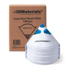 Superfilter 100 Piezas Filtro Desechable Resina Impresora Colador Pintura Fabricado Corea Por 3dmaterials