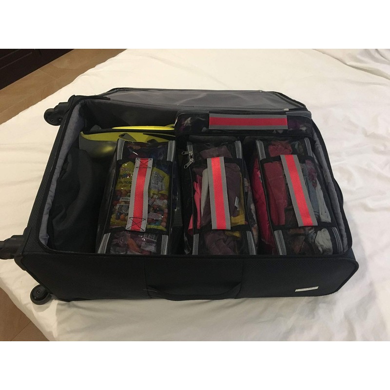 LeanPac® OrgPac 1 Piece Fine Mesh Travel Organiser Packing Cube