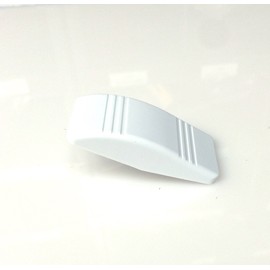 White Euro Rocker Marine Switch Cover