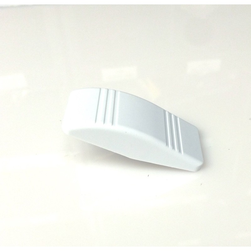 White Euro Rocker Marine Switch Cover