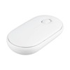 Wireless Mouse White 2.4G BT Mode Ultra Slim Silent Optical