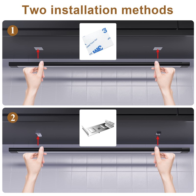 WOBANE LED Under-Unit Light Kitchen with Non-Contact Sensor, 3 x