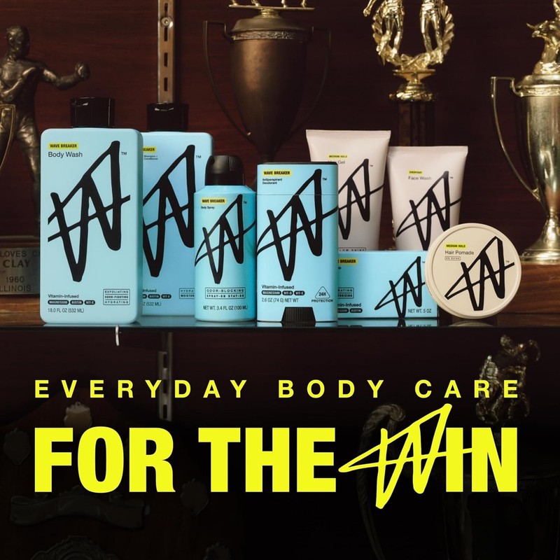 W By Jake Paul Men Antiperspirant Odor Blocking Vitamin-Infuse Deodorant