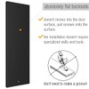 Tibres - 7" Sliding Barn Door Handle - Flush Pull