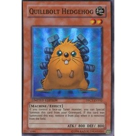 Yu-Gi-Oh! - Quillbolt Hedgehog (DPCT-ENY02) - Duelist Pack Collection Tin - Limited Edition - Super Rare