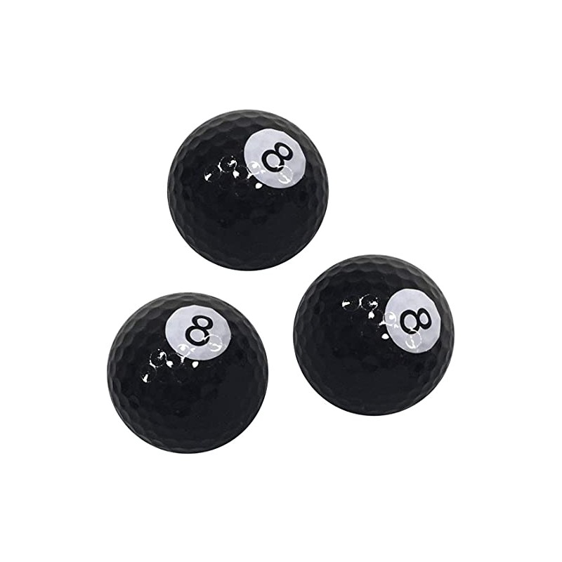 funny golf balls (set of 3 billiards)