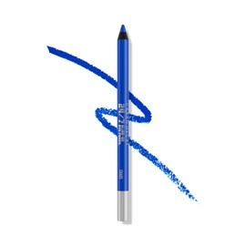URBAN DECAY 24/7 Glide-On Waterproof Eyeliner Pencil - Smudge-Proof, Long-Lasting, Transfer-Proof, Up to 16HR Wear, Smooth No-Tug Formula, Chaos (Cobalt Blue Matte with Floating Pearl) - 0.04 oz