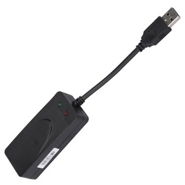 Dual Port USB2.0 56K Fax Modem External Modem Driver, Compatible with 7/8/10/XP