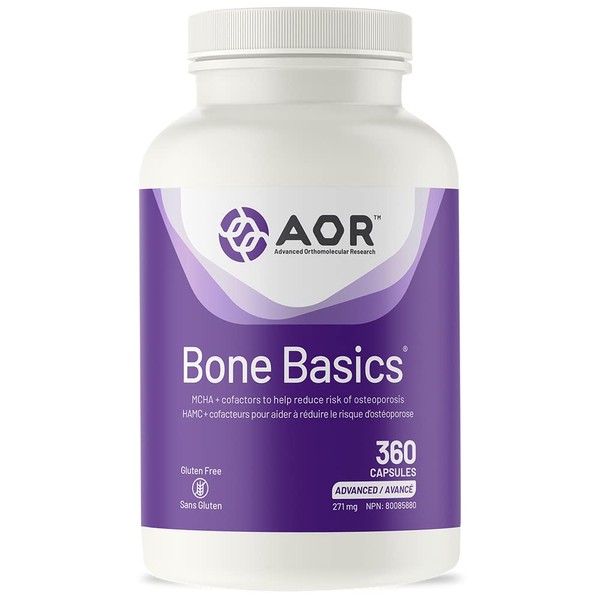 AOR - Bone Basics 271mg, 360 Capsules - Caltrate Bone