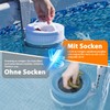 Pool Skimmer Socks, Pack of 50 Swimming Pool Skimmer Socks,