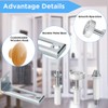 Bifold Door Hardware Repair Kit for One 2-Panel Set of