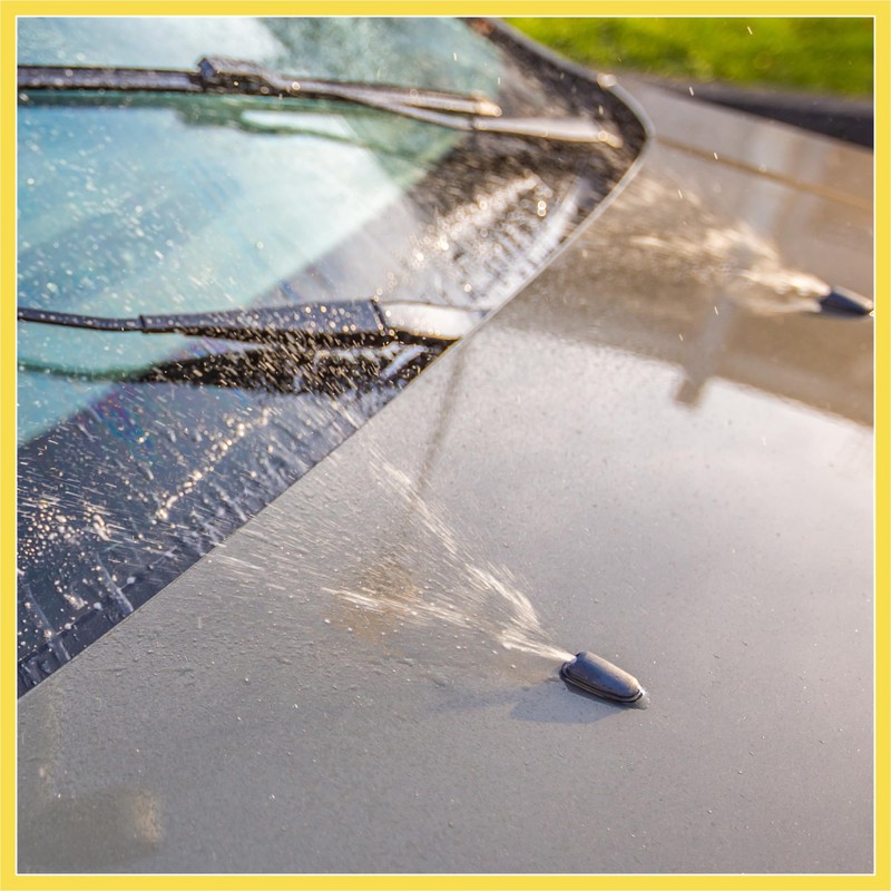 PARSKILO Front Windshield Washer Nozzles Fit for Hyundai Elantra with