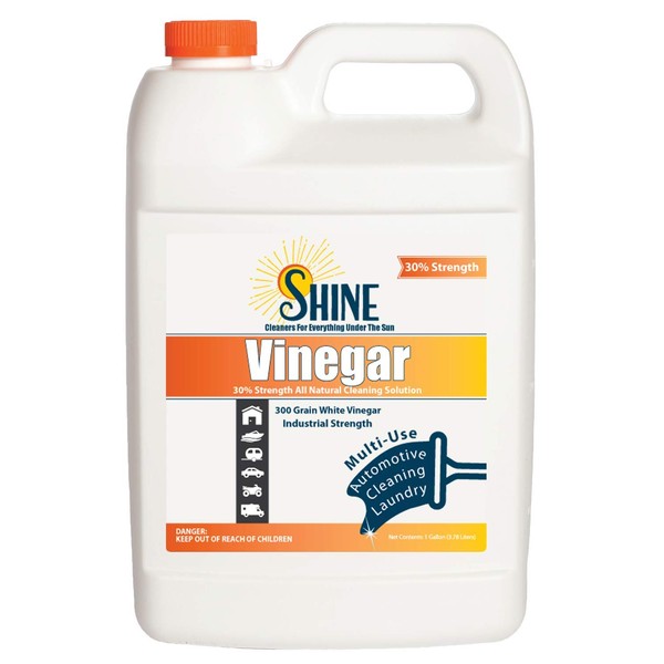 30% Concentrated Vinegar Gallon - Makes 6 Gallons of Finished Solution - For Home and Outdoor Use - Concentrated All Purpose Vinegar