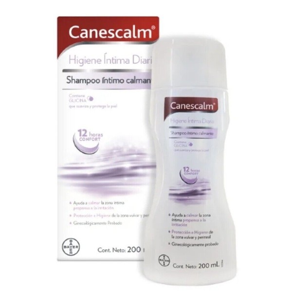 Shampoo De Higiene Intima Canescalm Con Glicina Proteccion Higiene 200ml