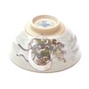 Kutani [Rice Bowl] Large Wind God Raijin Nakura