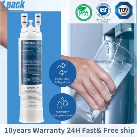 For Frigidaire 1PACK For Frigidaire FPPWFU01 PWF-1 Refrige PurePour Water &Ice Filter New