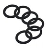 Qrity Pack of 6 O-Ring Sealing Rubber, Kitchen Sink Snap