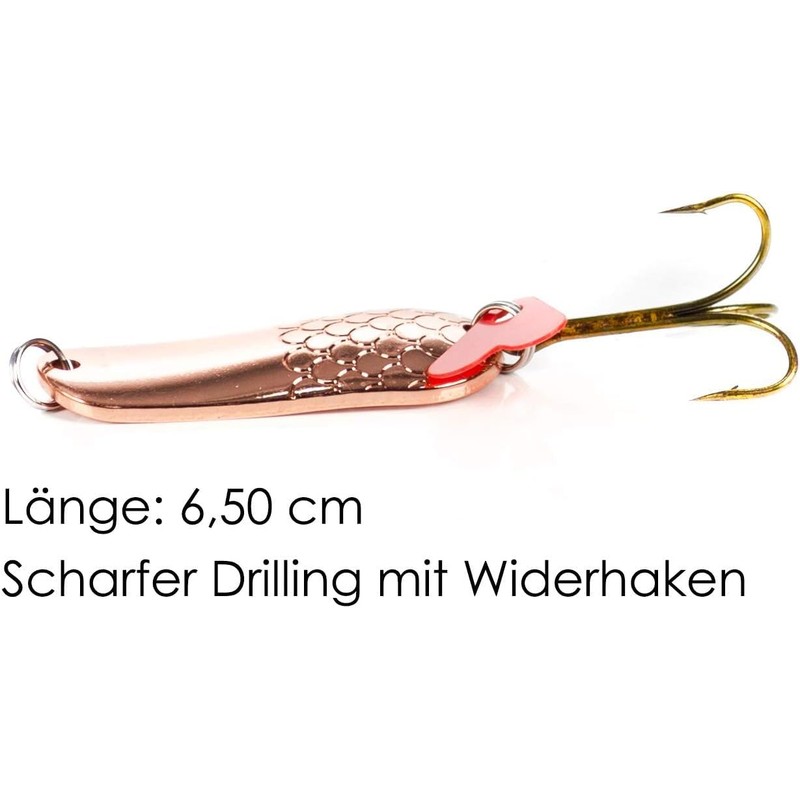 Zite Fishing Spoon Blinker Set Spin Fishing - 3 Fishing