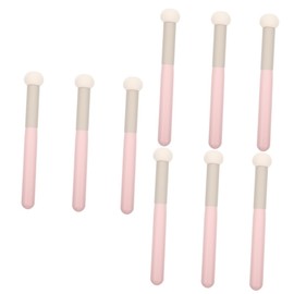 Housoutil 9pcs Mushroom Makeup Brushes High-density Sponge Applicators for Wet Dry Use for Concealer Foundation and Blending for Home Beauty Salons