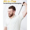 TUKUOS Telescoping Back Scratcher with 5Pcs Detachable Heads, Valentines Day