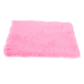 ULTECHNOVO Plush Car Armrest Cushion Soft Faux Fur Center Console Cover for Suv and Truck Winter Essential Interior Decor Armrest Protector Pink
