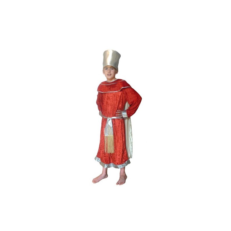 King Balthasar / Wise man Kids Costume 4-6 yrs :
